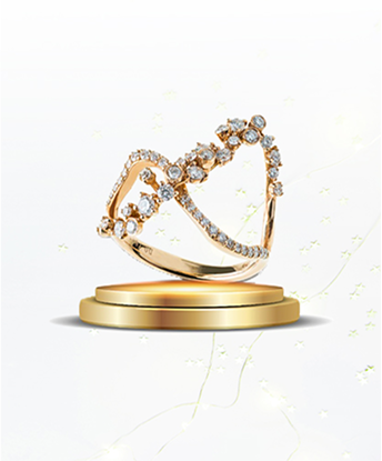Serene Shimmer Ring